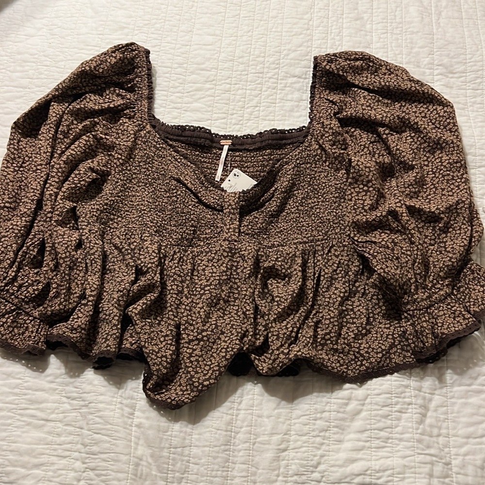 NWT Free People Britnee Top Size X Large